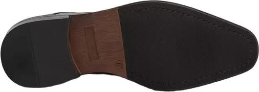 Image du produit Debenhams Mens Filton Leather Wing Tip Derby Shoes (40.5)