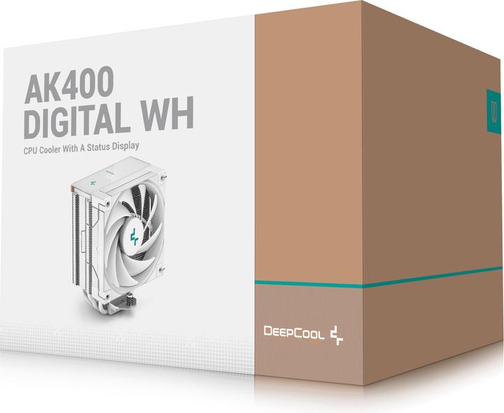 Actual product image Deepcool AK400 Digital WH (152 mm)