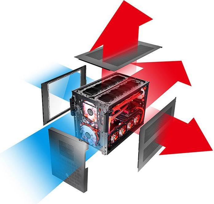 Produktbild Thermaltake Core X9 (ATX, mATX, Mini-ITX, E-ATX)