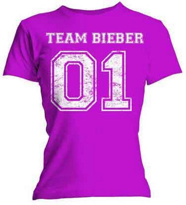 Image du produit Justin Bieber - T-shirt TEAM BIEBER - Femme (S)