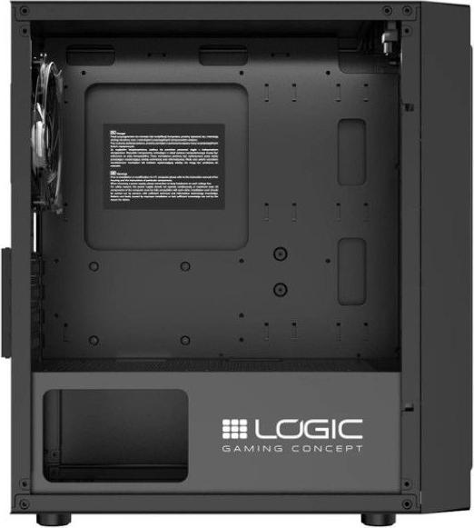 Actual product image Logic Obudowa Atos RGB Mini USB 3.0 Bez Zasilacza (mATX, Mini-ITX)