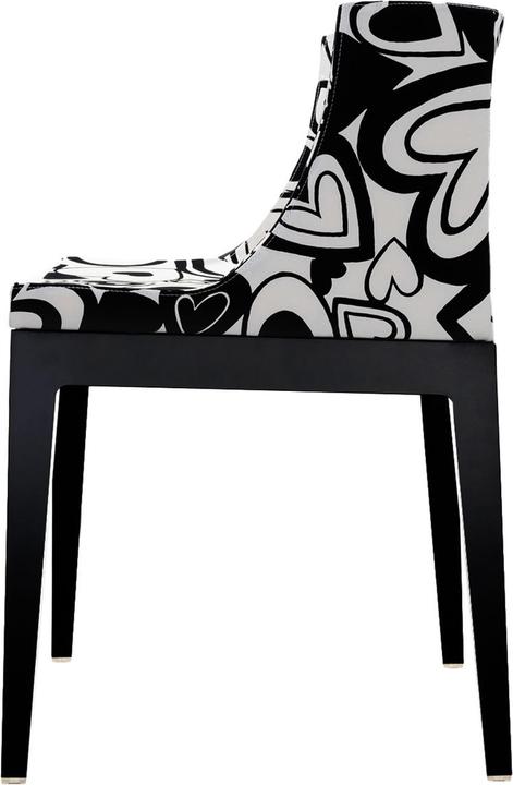 Produktbild Kartell Mademoiselle Stuhl Moschino Herzen