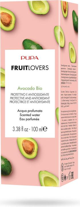 Actual product image Pupa Milano Fruit Lovers Scented Water 001 Avocado 100ml (Eau de cologne, 100 ml)