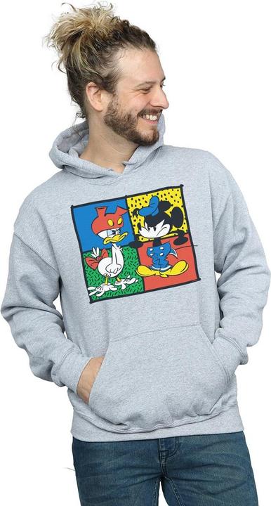Immagine prodotto Disney Mickey Mouse Donald Clothes Swap Felpa con Cappuccio Uomo (XL)