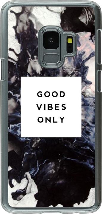 Produktbild PhoneLook Hülle transparent Marble Good Vibes Only (Samsung Galaxy S9)