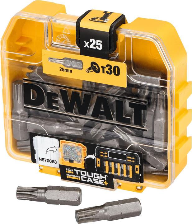 Image du produit DeWalt Présentoir à embouts 20 x DT7963 boîte 25xP30 25mm (TX30)
