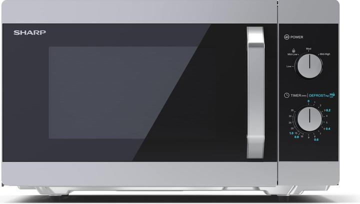 Actual product image Sharp Microwave oven YC-MS31E-S Free standing, 900 W, Silver (23 l)