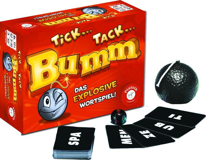 Actual product image Piatnik Tick Tack Boom (German)