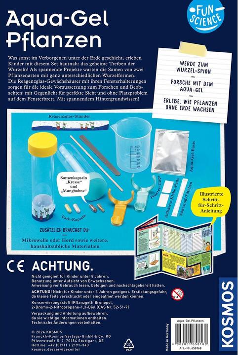 Productafbeelding Kosmos Fun Science Aqua-Gel Planten