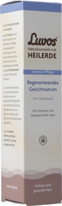Actual product image Luvos Regenerirendes Gesichtsserum Intensiv-Pflege Naturkosmetik mit Heilerde (50 ml)