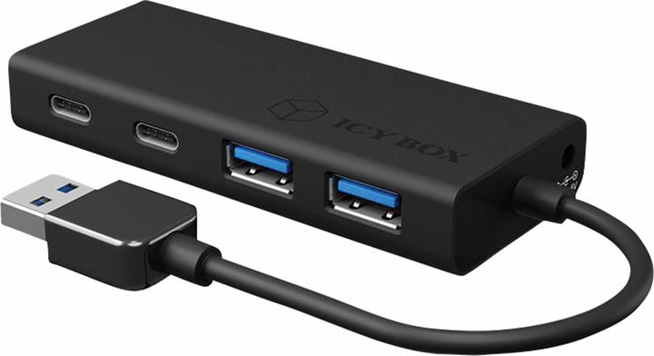 Actual product image Icy Box IB-HUB1426-U3 (USB-A, 4 Ports)