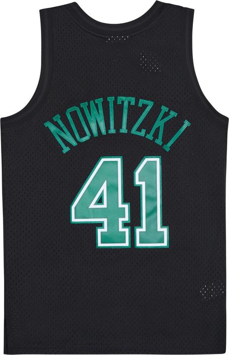 Image du produit Mitchell & Ness NBA Dallas Mavericks Dirk Nowitzki Black Team Color Maillot Swingman Hommes (L)