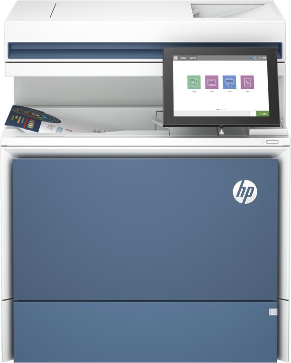 Immagine prodotto HP Stampante multifunzione Color LaserJet Enterprise X58045dn, Stampa, copia, scansione, fax (opzion (Laser, Colore)