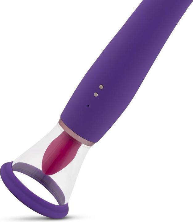 Image du produit Easytoys Pompe Pleasure Pump avec vibromasseur pour point G - Violet