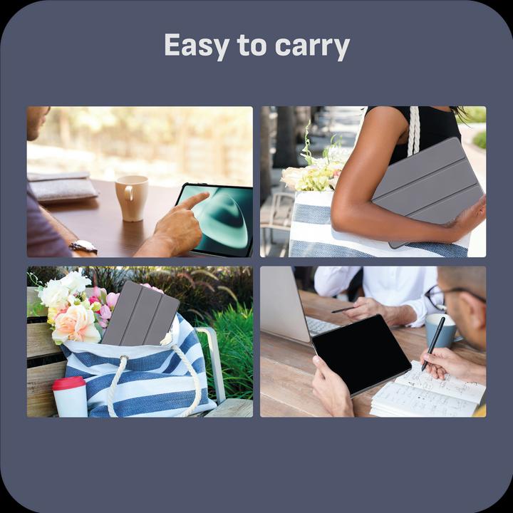 Actual product image Cazy Premium Smart Case Compatible with OnePlus Pad - Protective Case Cover - Automatic Sleep/Wake - (Lenovo Tab M9)