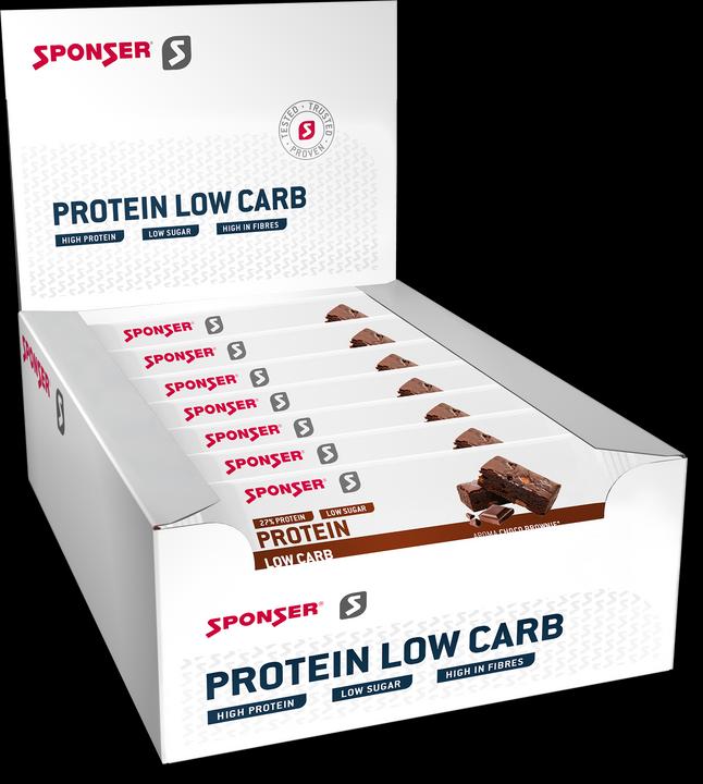 Sponser Protein Low Carb Bar (Chocolate, 25 Stk., 1250 g)
