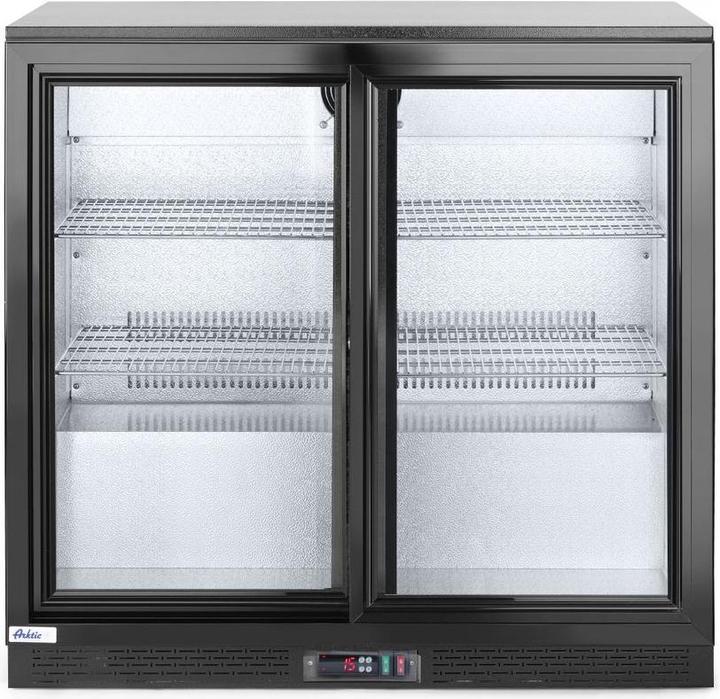 Produktbild Hendi Bar Kühlschrank mit Schiebetüren 197 L (197 l)