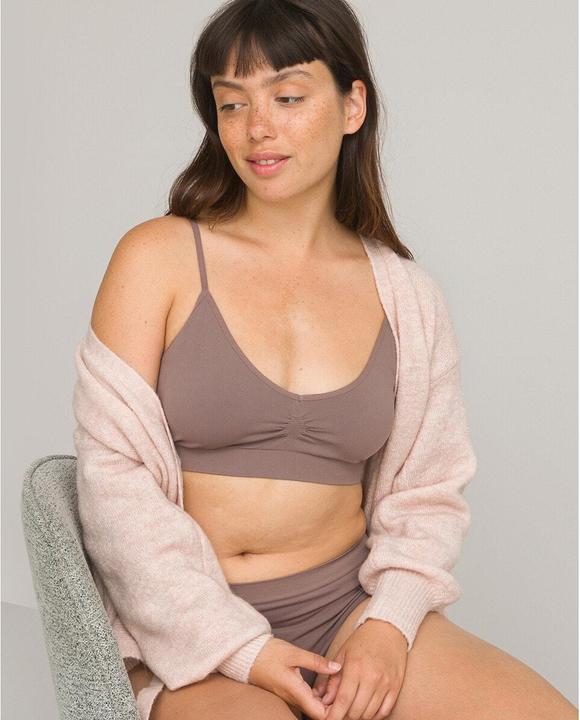 Produktbild La Redoute Collections Nahtloses Bustier mit schmalen Trägern (XL)
