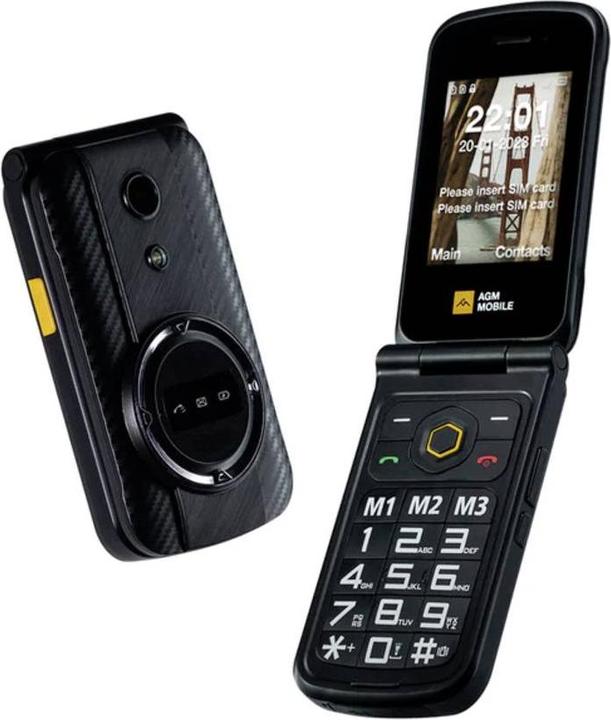 Produktbild AGM M8 128MB 4G BLACK (2.80", 0.08 Mpx, 4G)