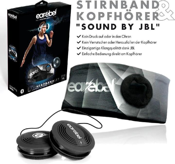 Produktbild Earebel - Elite - Hoofdband maat L/XL - on ear - koptelefoon - sport koptelefoon - hardlopen - fitness fiets (XL)