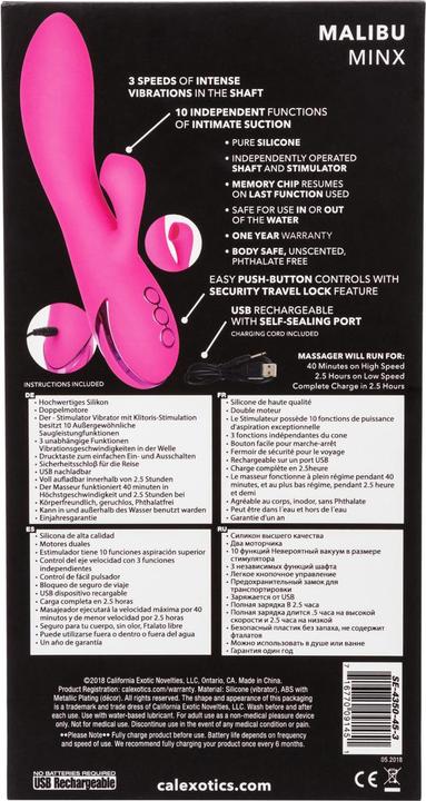 Produktbild CalExotics Malibu Minx