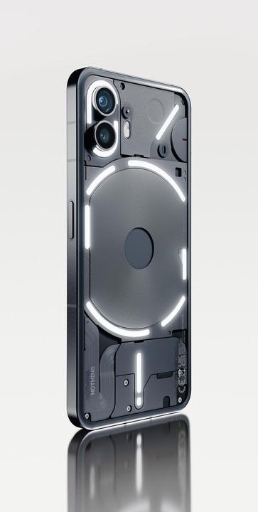 Actual product image Nothing Phone (2) (256 GB, Grey, 6.70", Dual SIM, 50 Mpx, 5G)