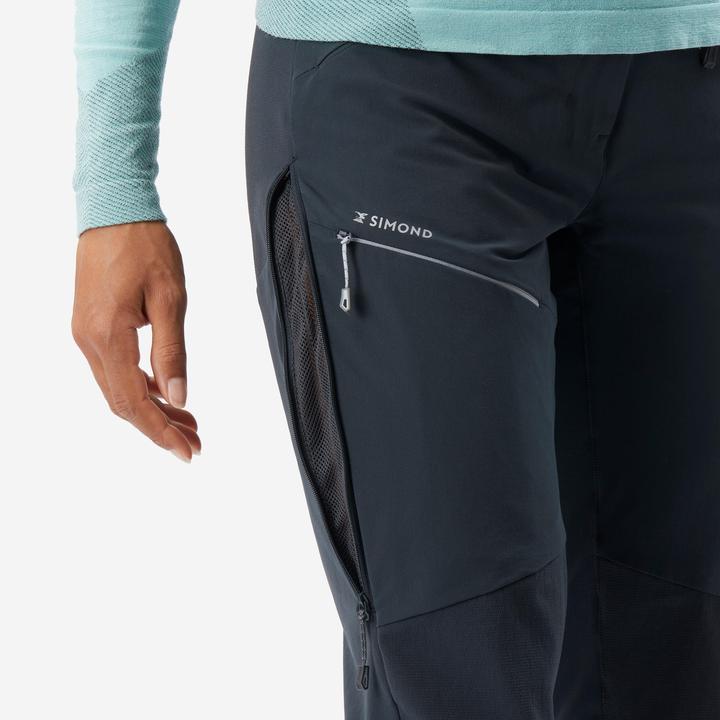 Image du produit Simond Pantalon alpinisme léger femme, Light evo gris foncé (XS)
