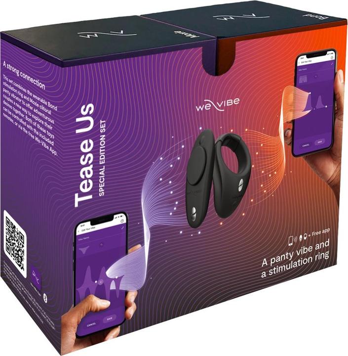 Produktbild We-Vibe Tease Us Bond und Moxie+