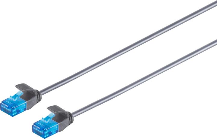 Immagine prodotto Kabelschweiz Cavo patch Cat. 6 slim, U/UTP (U/UTP, CAT6, 0.50 m)