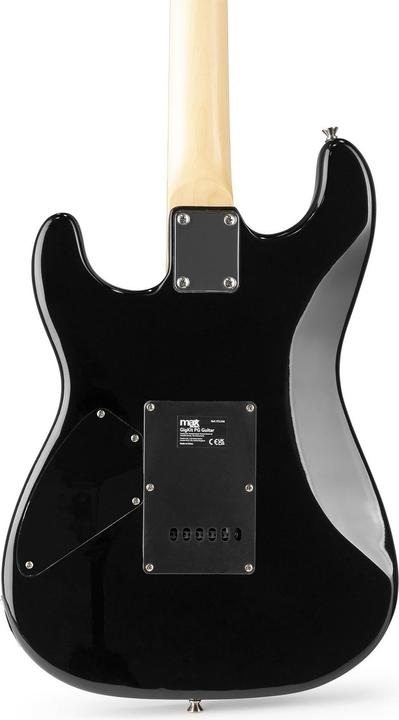 Actual product image Max Electric Guitar GigKit Quilted Style Black (Electric guitar, Wood)
