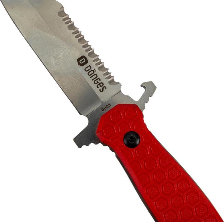 Produktbild Dönges Rettungsmesser Expert Fixed, Farbe Rot (9.50 cm)