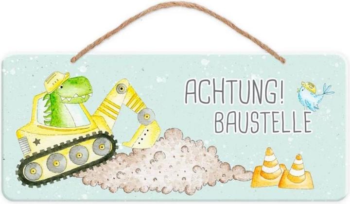 Produktbild Grätz Schild Bauarbeiter 35 x 15 cm (35 x 15 cm)