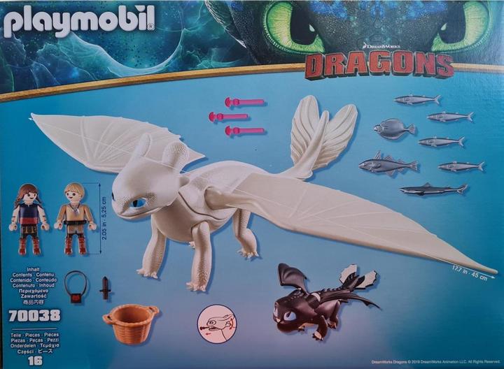 Produktbild Playmobil Light Fury (70038, Playmobil Dragons)