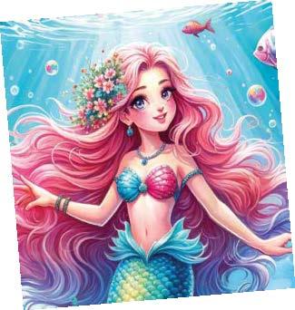 Actual product image Goldbuch Schultüte Prinzessin Aqua 70 cm, Detailfarbe: Pink, Blau (70 cm, 1 x)