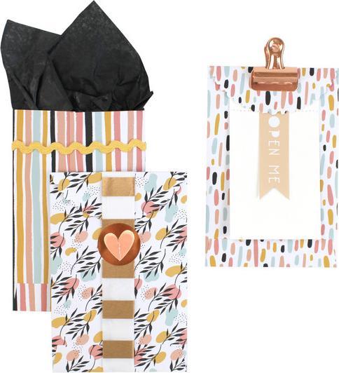 Produktbild Artoz Papiertüten multicolor assortiert (Geschenkpapier, 6 x)