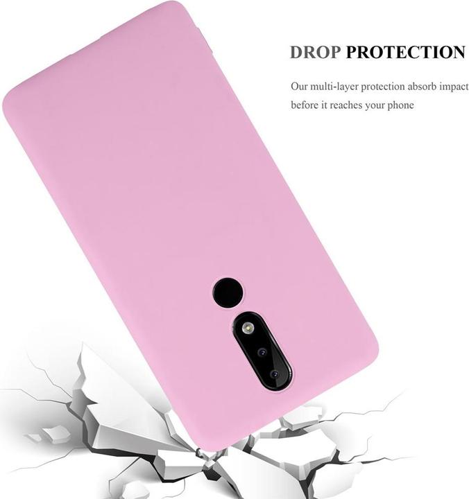 Productafbeelding Cadorabo TPU Candy Cover (Nokia 5.1 Plus)