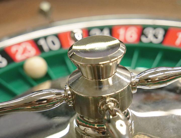 Actual product image Dal Negro Roulette wheel mahogany 50cm