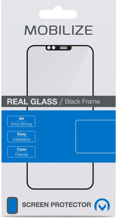 Actual product image Mobilize Edge-to-edge glass (1 Piece, Apple iPhone 15 Pro Max)