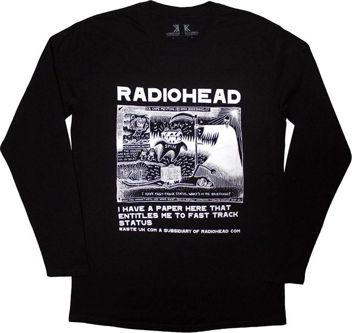 Radiohead Ice Caps (Longsleeve) (S)