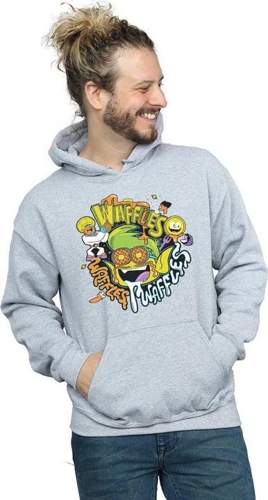 Produktbild Teen Titans Go Waffle Mania Kapuzenpullover (M)