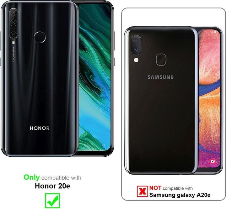 Actual product image Cadorabo Book with stand function cover (Honor 20e)