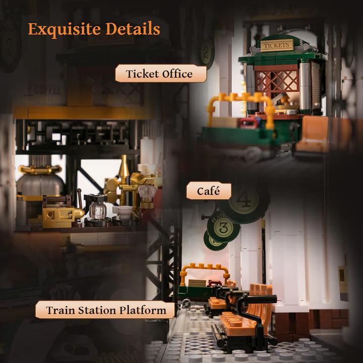 Immagine prodotto Pantasy Steampunk Series Railway Station