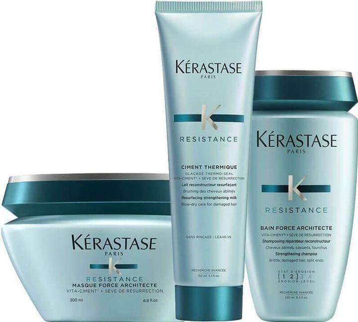 Produktbild Kérastase Resistance Force Architecte Pflegetrio - 600ml (Haarpflege set)