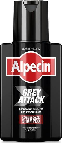 Actual product image Alpecin Grey Attack (200 ml, Liquid shampoo)