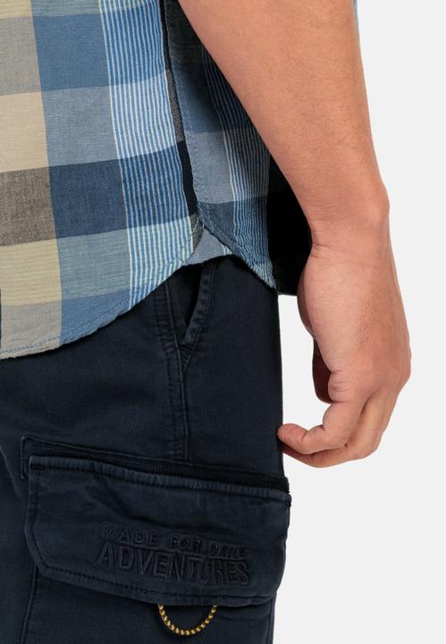 Actual product image Camel Active Linen mix checked shirt (XXL)