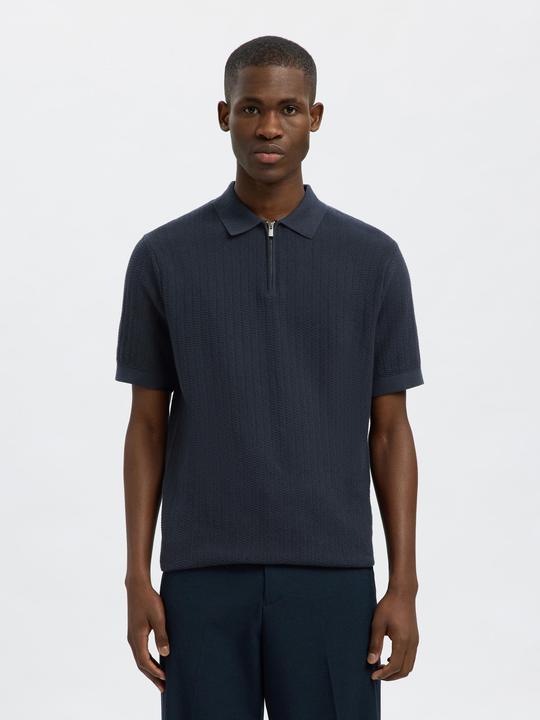 Actual product image Selected Homme Zip-up Polo shirt (M)