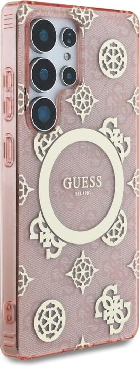 Produktbild Guess 4G Peony Pattern Case für Samsung Galaxy S25 Ultra - gold (Samsung Galaxy S25 Ultra)
