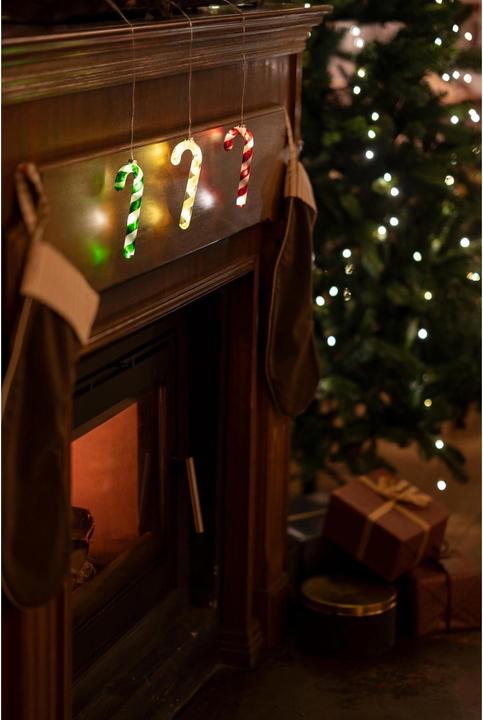 Actual product image Sirius LED tree decoration candy cane Hannah, 14 cm (1 -part)