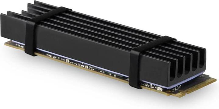 Produktbild Axagon CLR-M2L10 passiver M.2-SSD-Kühlkörper - 2280, 10 mm Höhe, Aluminium