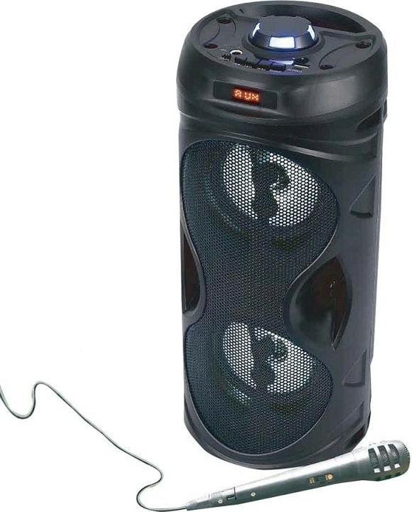 Actual product image Manta SPK815 Loudspeaker black (6 h, Rechargeable battery operated)